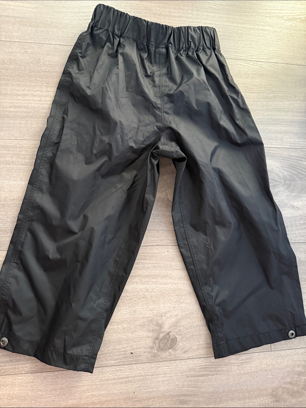 Black Lightweight Rain Pants